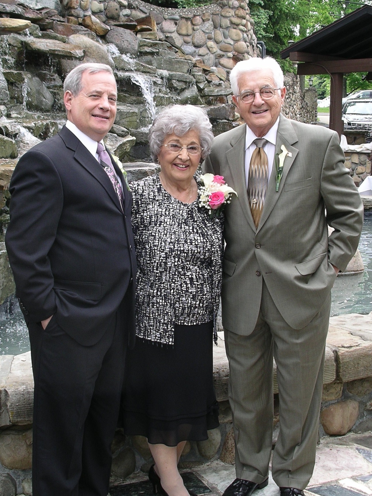 Robert, Carmella and Ross DeJohn